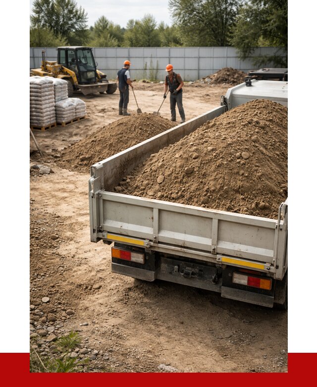 Супесь с доставкой в Нерюнгри от 2661 р. за куб | ПРОНЕРУДНрю