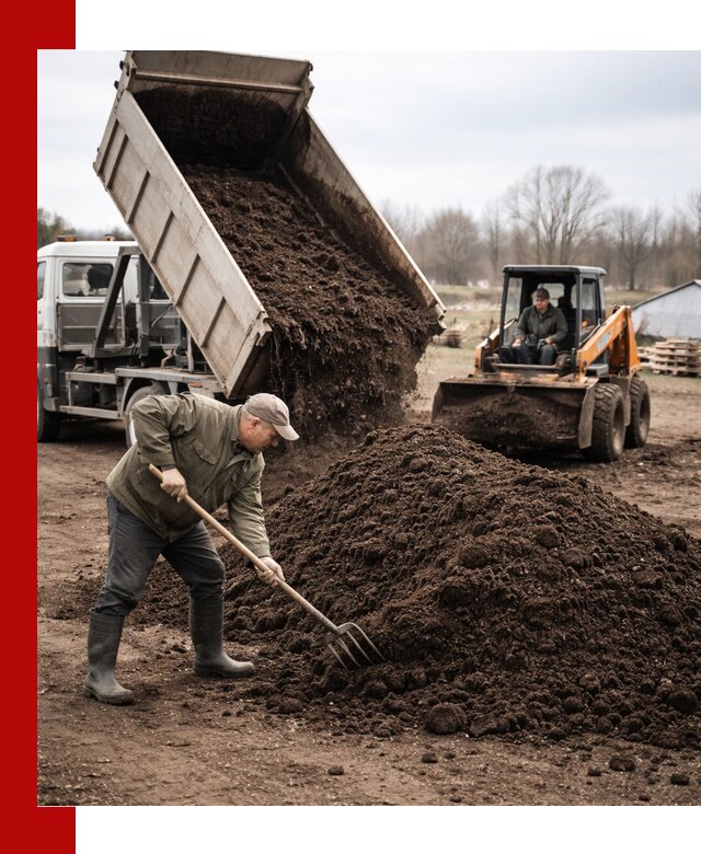 Доставка и продажа перегноя в Нерюнгри быстро и дешево