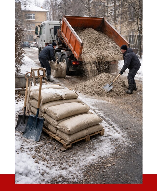 Противогололедные материалы оптом в Нерюнгри от 4561 р. | ПРОНЕРУДНрю