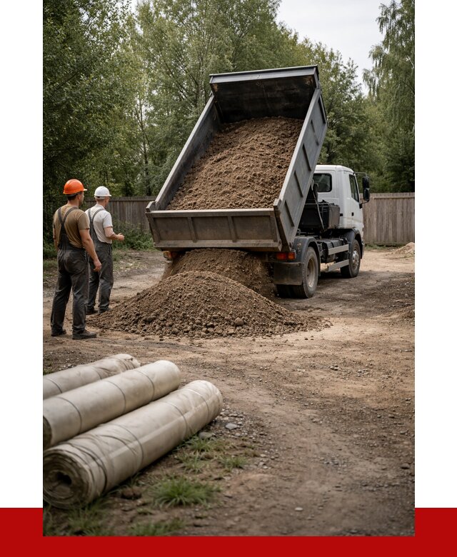 Доставка сыпучих материалов самосвалом в Нерюнгри от 4561 р. | ПРОНЕРУДНрю