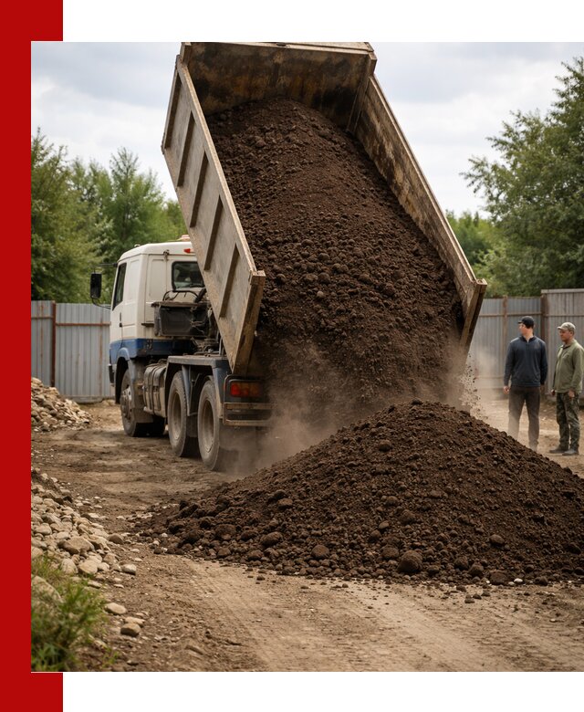 Доставка самосвалом 10 кубов в Нерюнгри быстро и надёжно