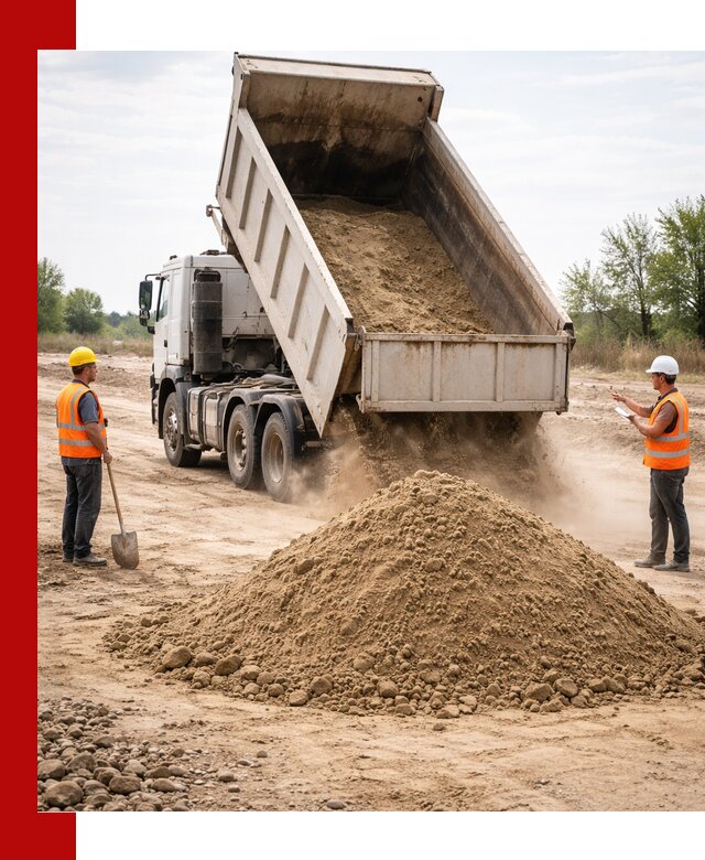 Доставка самосвалом 15 кубов в Нерюнгри за город и по городу