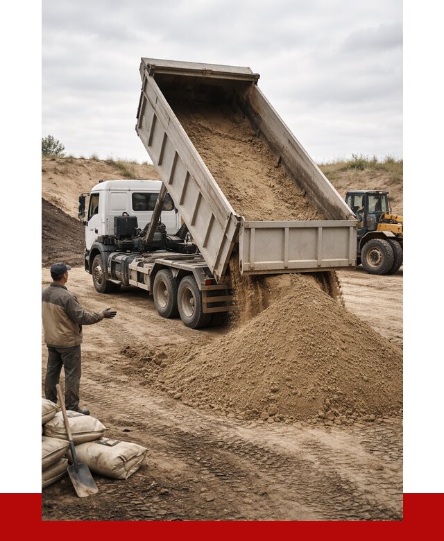 Доставка самосвалом 20 кубов в Нерюнгри от 8145 р. | ПРОНЕРУДНрю