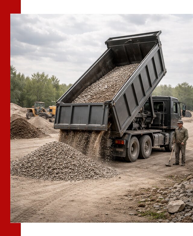 Доставка самосвалом 30 м3 по выгодным ценам в Нерюнгри