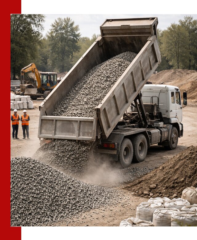 Аренда самосвала в Нерюнгри для доставки сыпучих и нерудных материалов