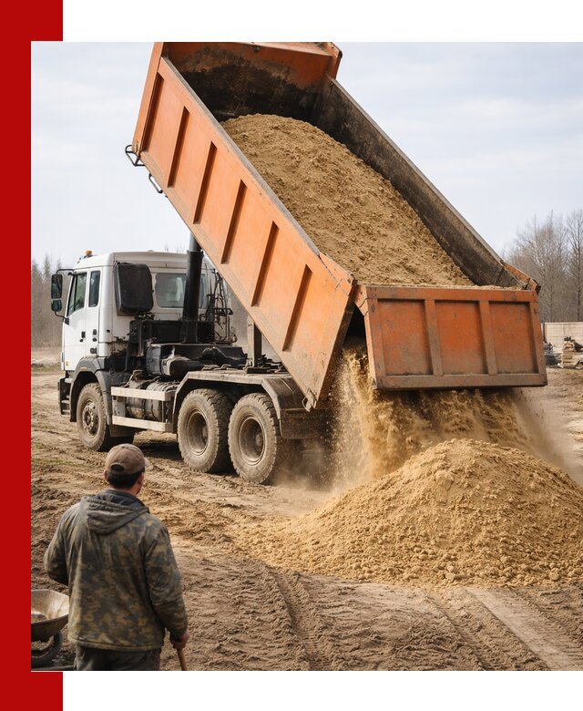 Аренда самосвала 20 тонн для перевозки грузов в Нерюнгри