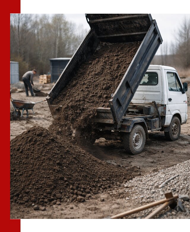 Аренда минисамосвала в Нерюнгри для доставки сыпучих материалов