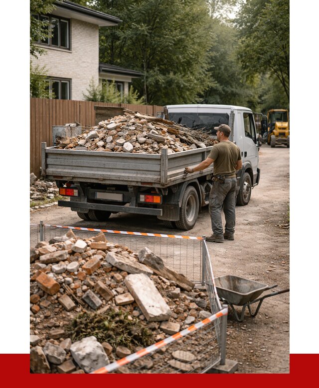 Вывоз строительного мусора с погрузкой в Нерюнгри от 8145 р | ПРОНЕРУДНрю