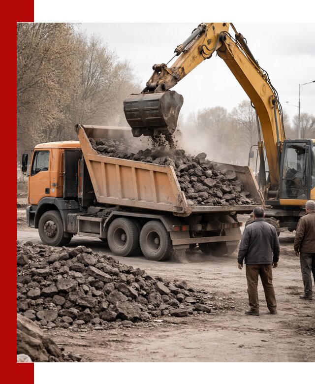 Вывоз асфальта и асфальтового покрытия в Нерюнгри