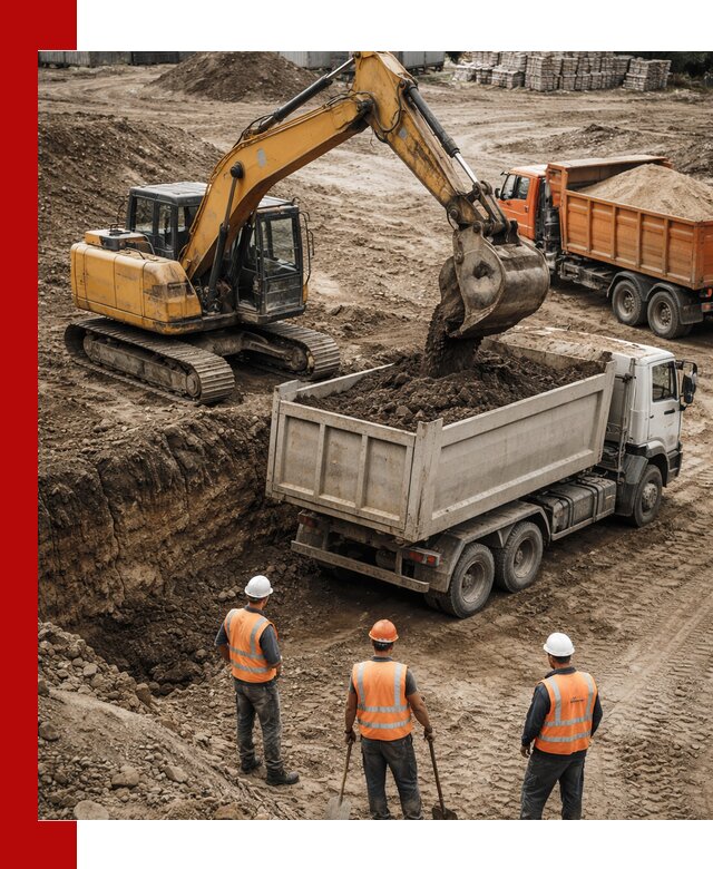 Разработка грунта для строительства и благоустройства в Нерюнгри