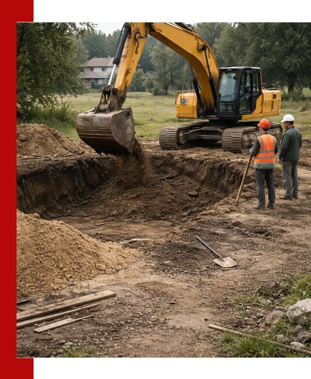 Рытье котлована под фундамент в Нерюнгри (быстро и недорого)