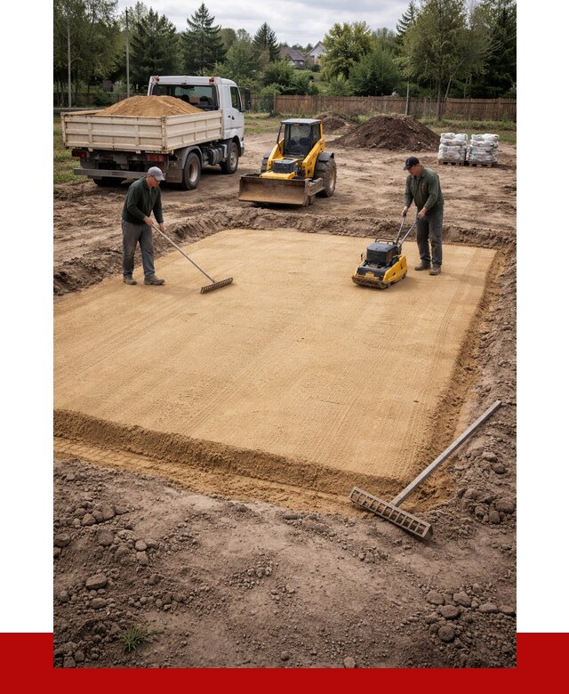 Устройство песчаной подушки в Нерюнгри от 4887 р. ПРОНЕРУДНрю